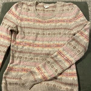 American Eagle fair Isle sweater, size M